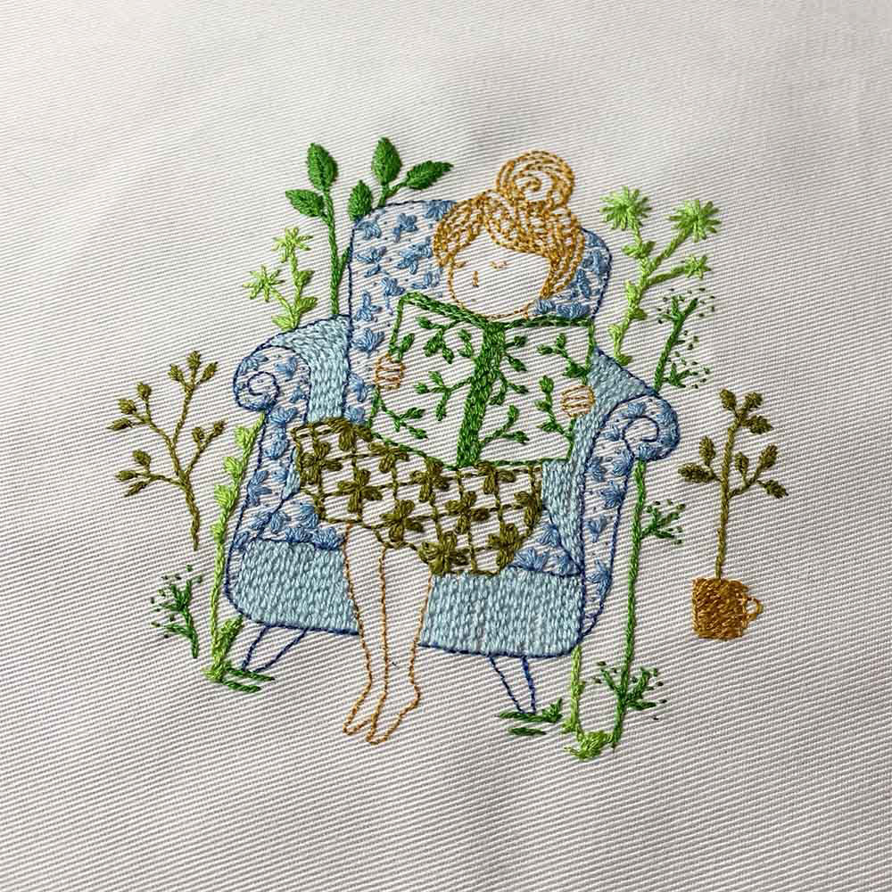 Tamar Plant Lady Embroidery Kit