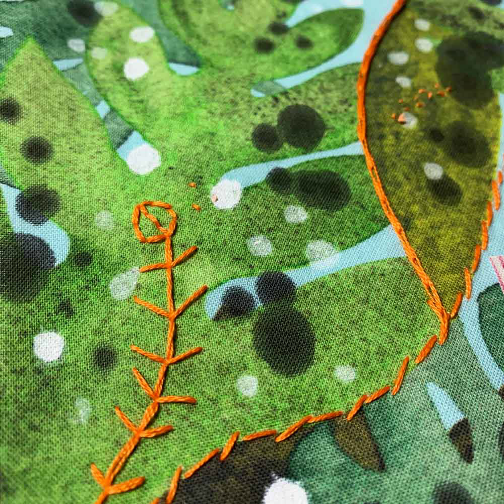 Mixed Media Fibers WIP