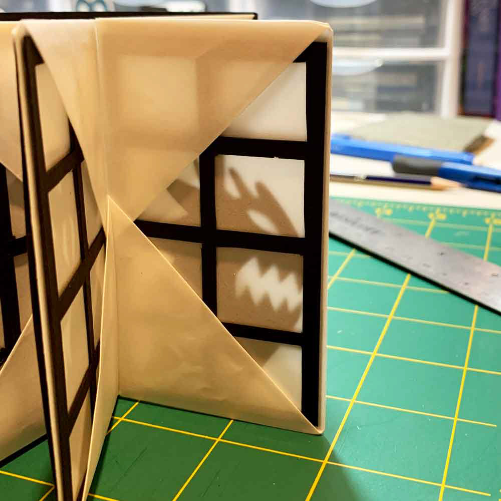 Monsters Looking In Windows Book