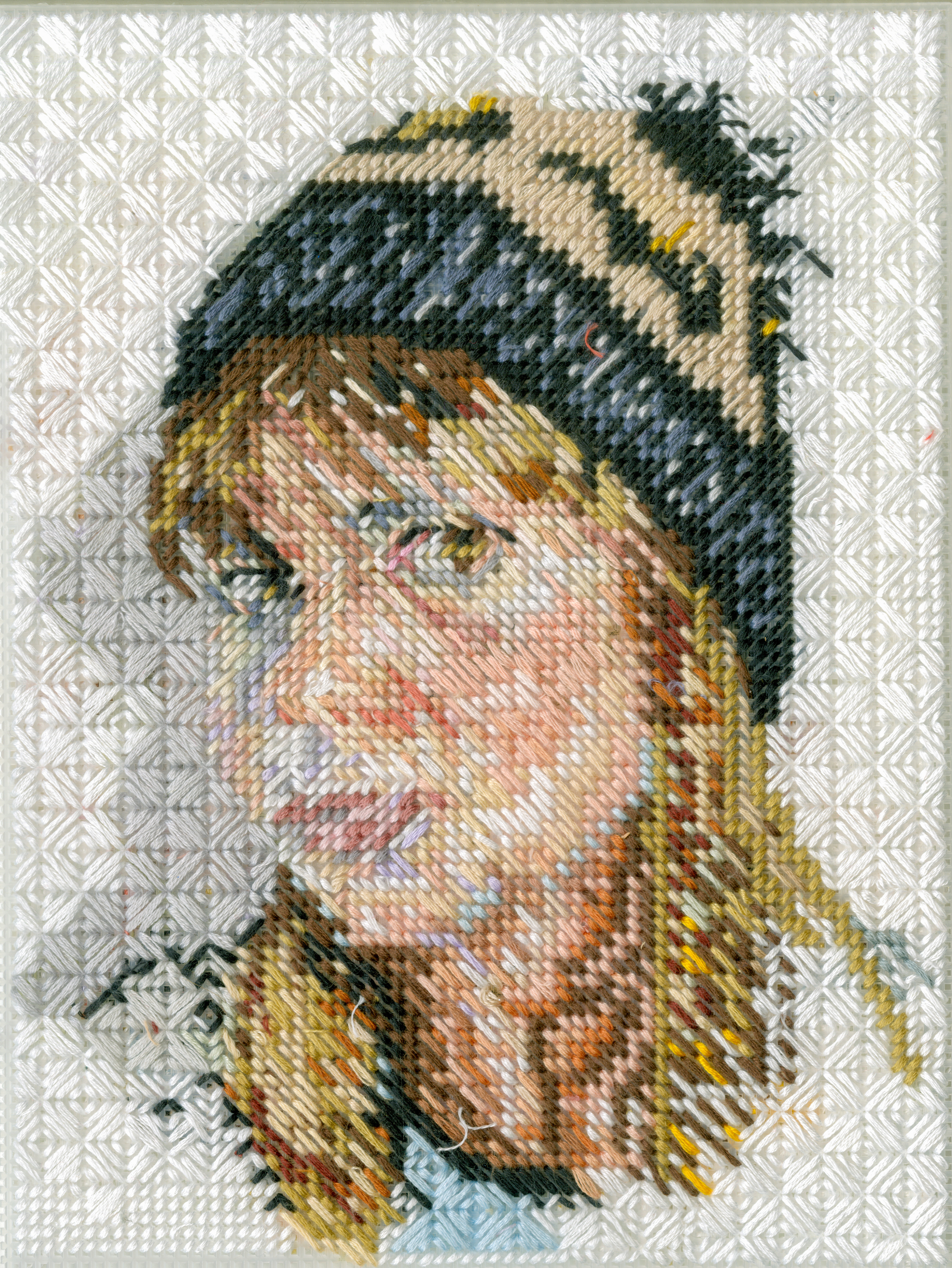 Janet with Hat                      7" x 9" 