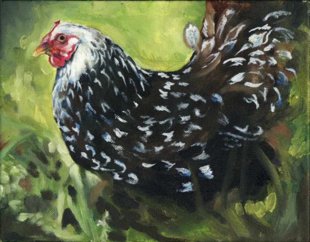 Nashville Rooster, 9" x 12"
