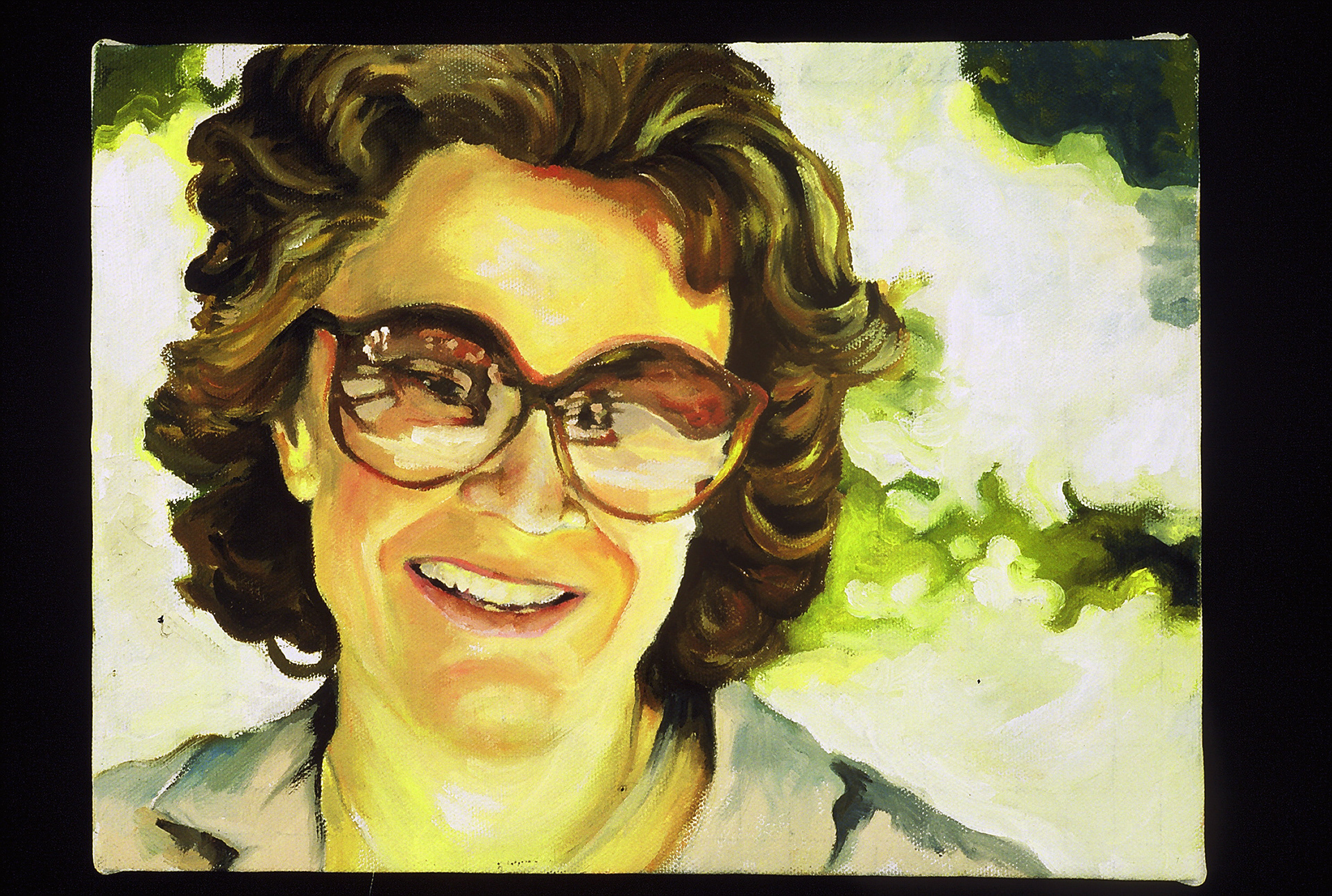 Aunt Peg, 9" x 12"