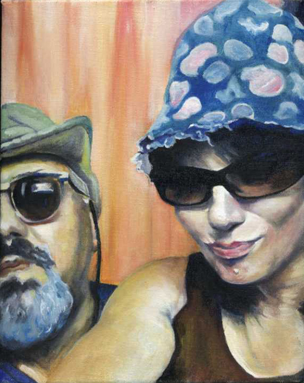Chris and Janet, 9" x 12"