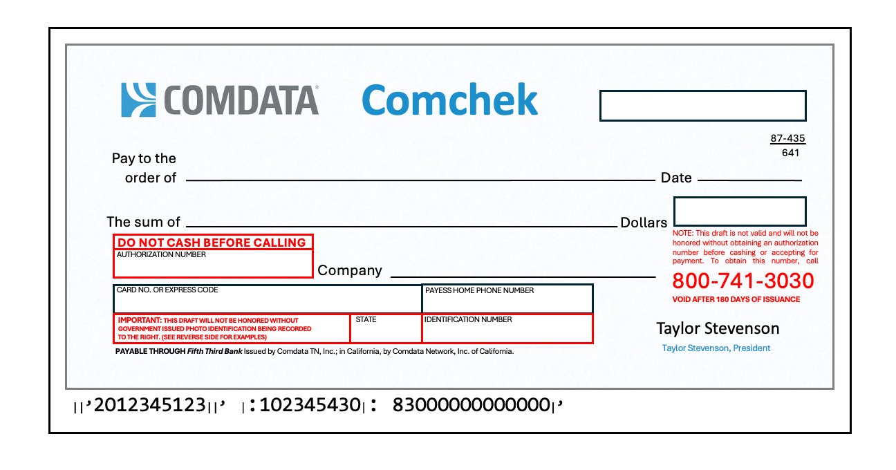Comdata Product Mockup