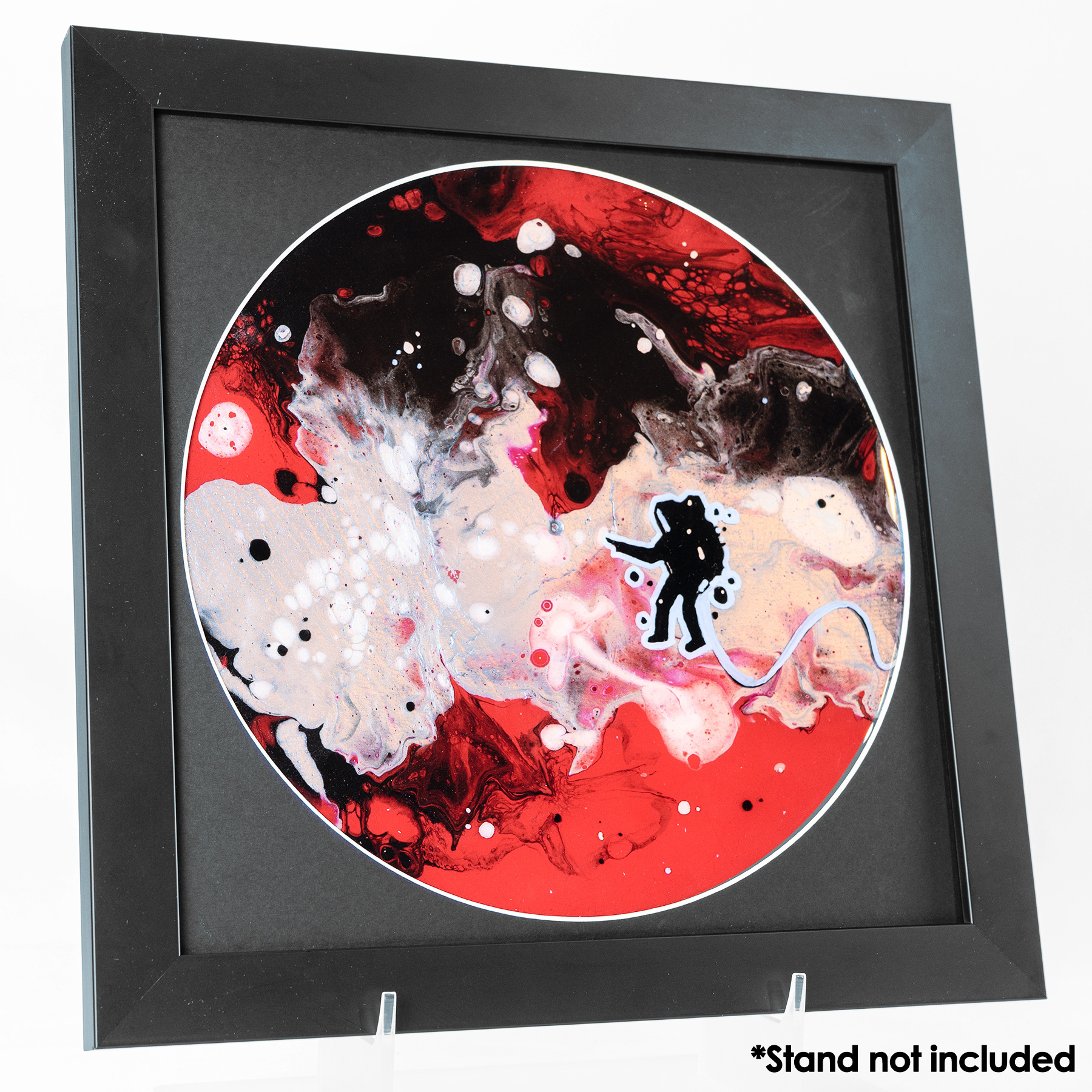 "Glitch In The Cosmos" - Vinyl Record Wall Art by Redideo