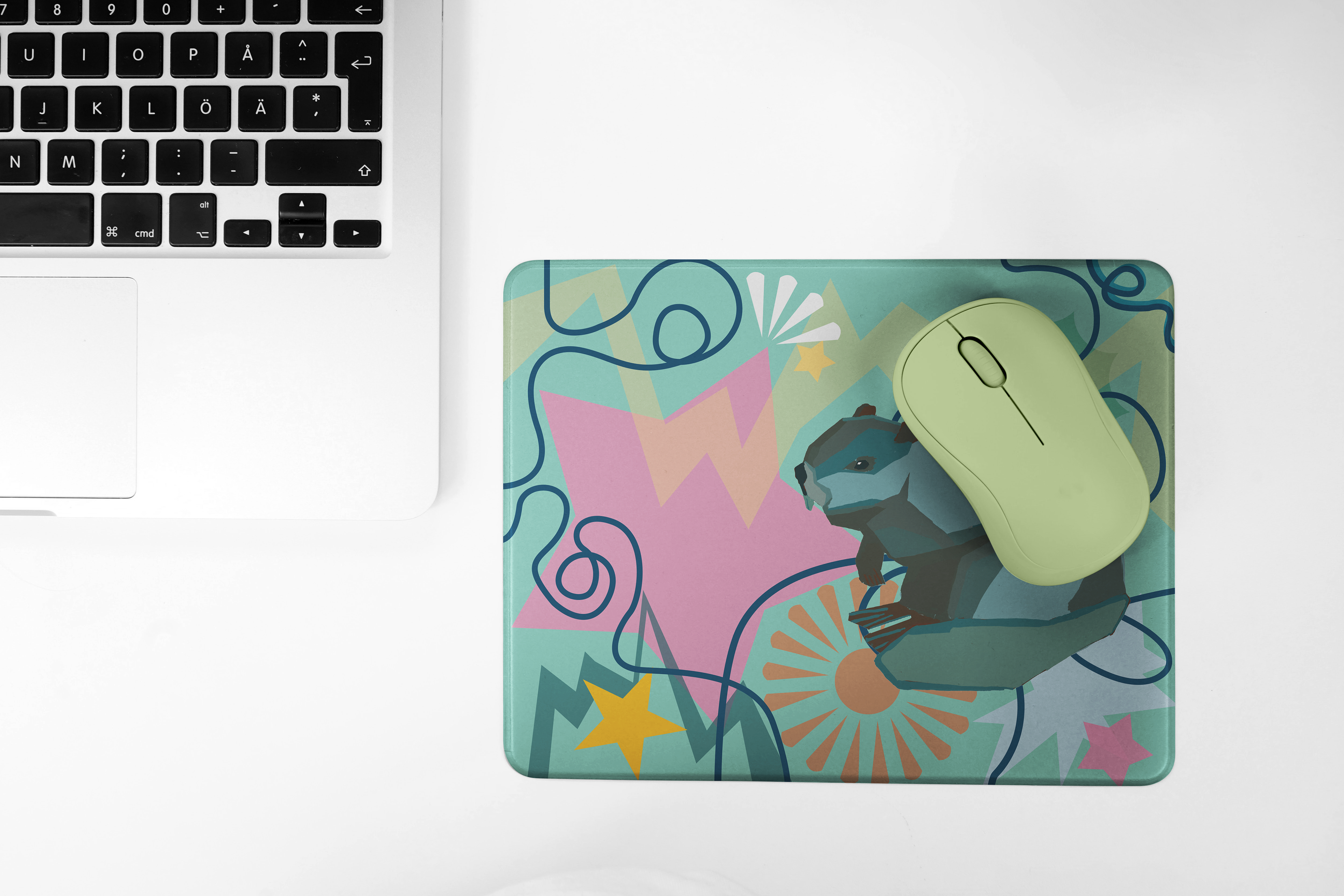 OSU themed Mousepad Mockup