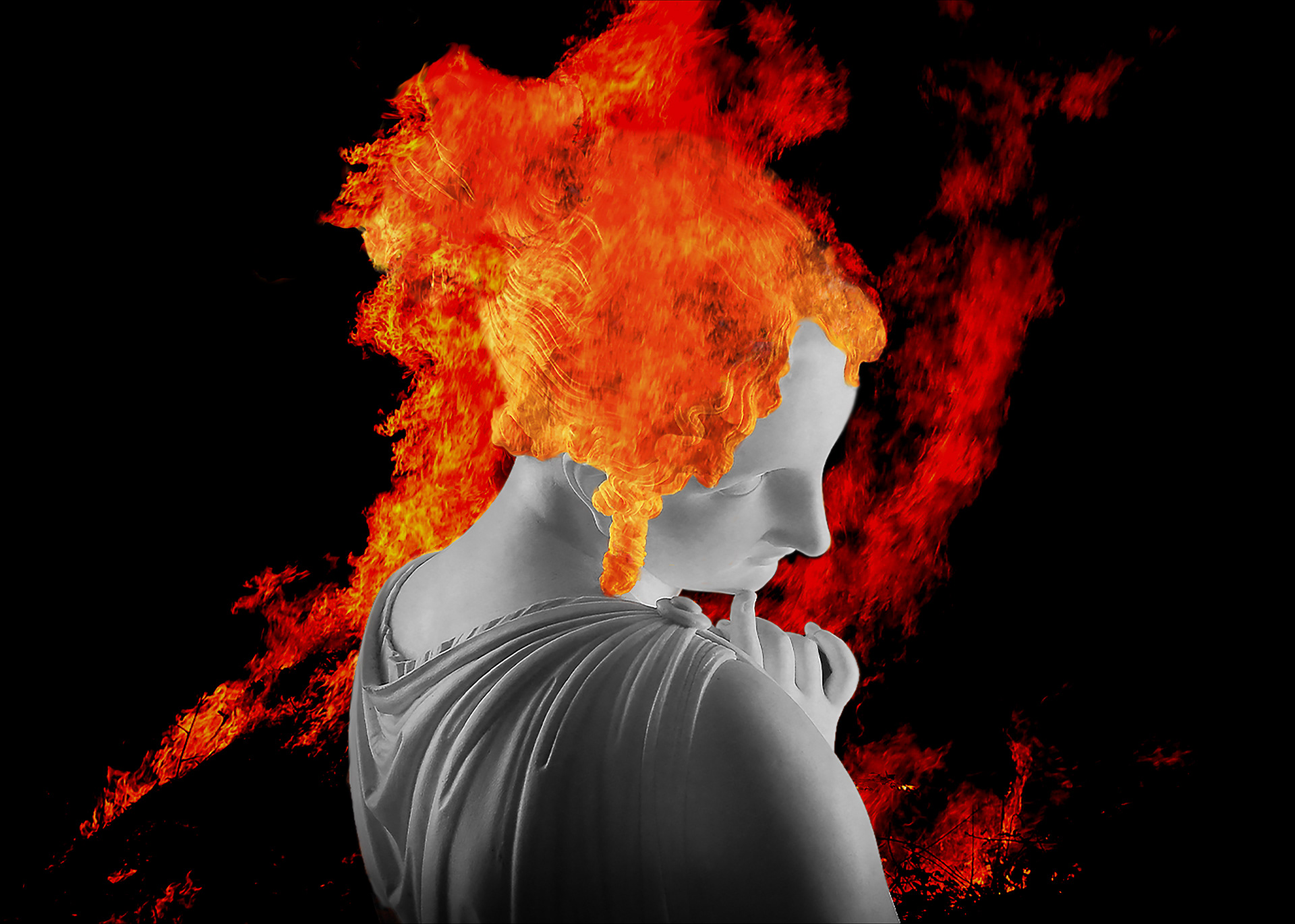 Fuoco cammina con me | ©2024 (Freely inspired by the David Lynch movie)