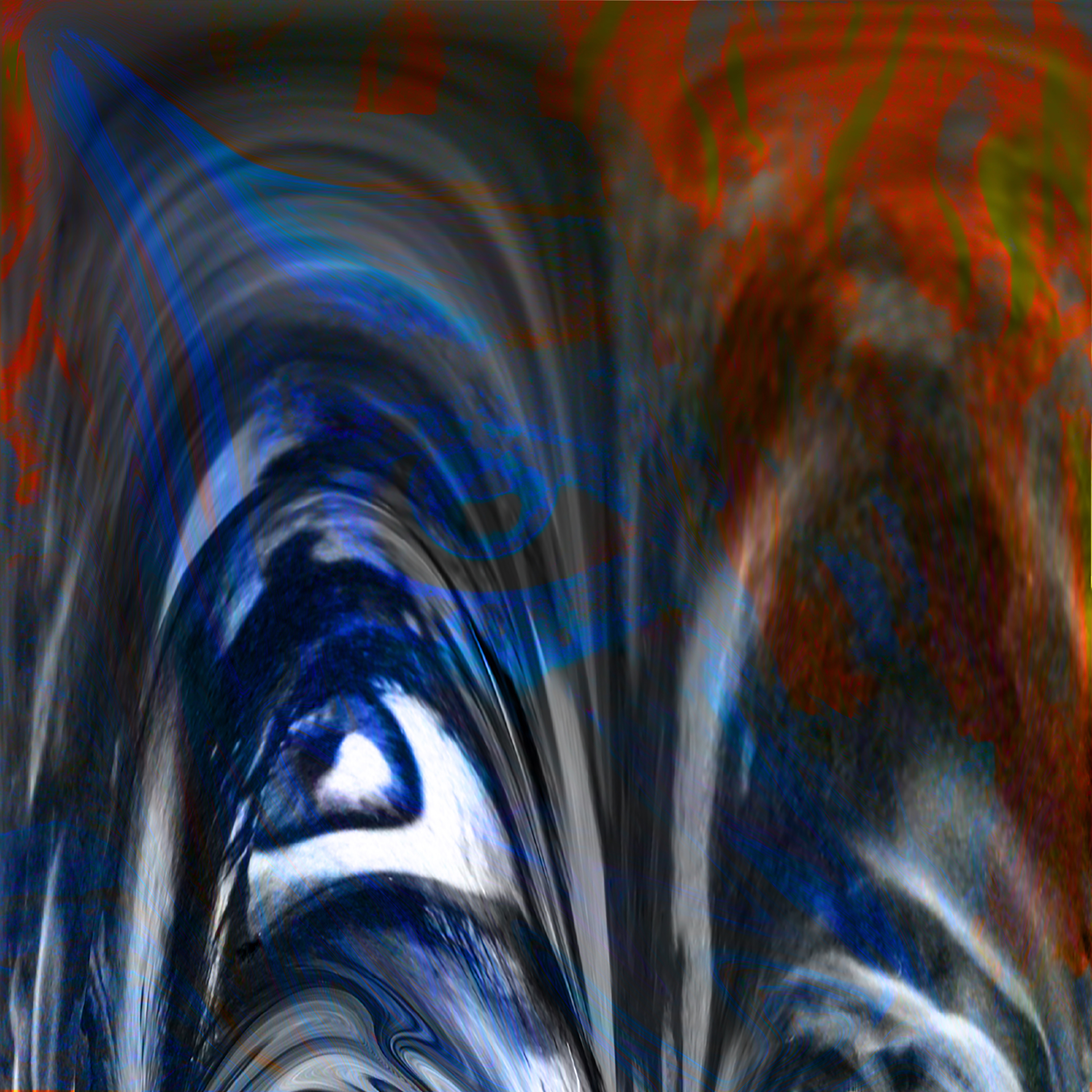 Spirito delle caverne cosmiche ©2016 | 50×50 cm