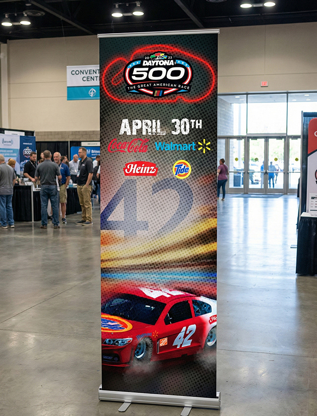 Roll-up Banner at Exhibition Show