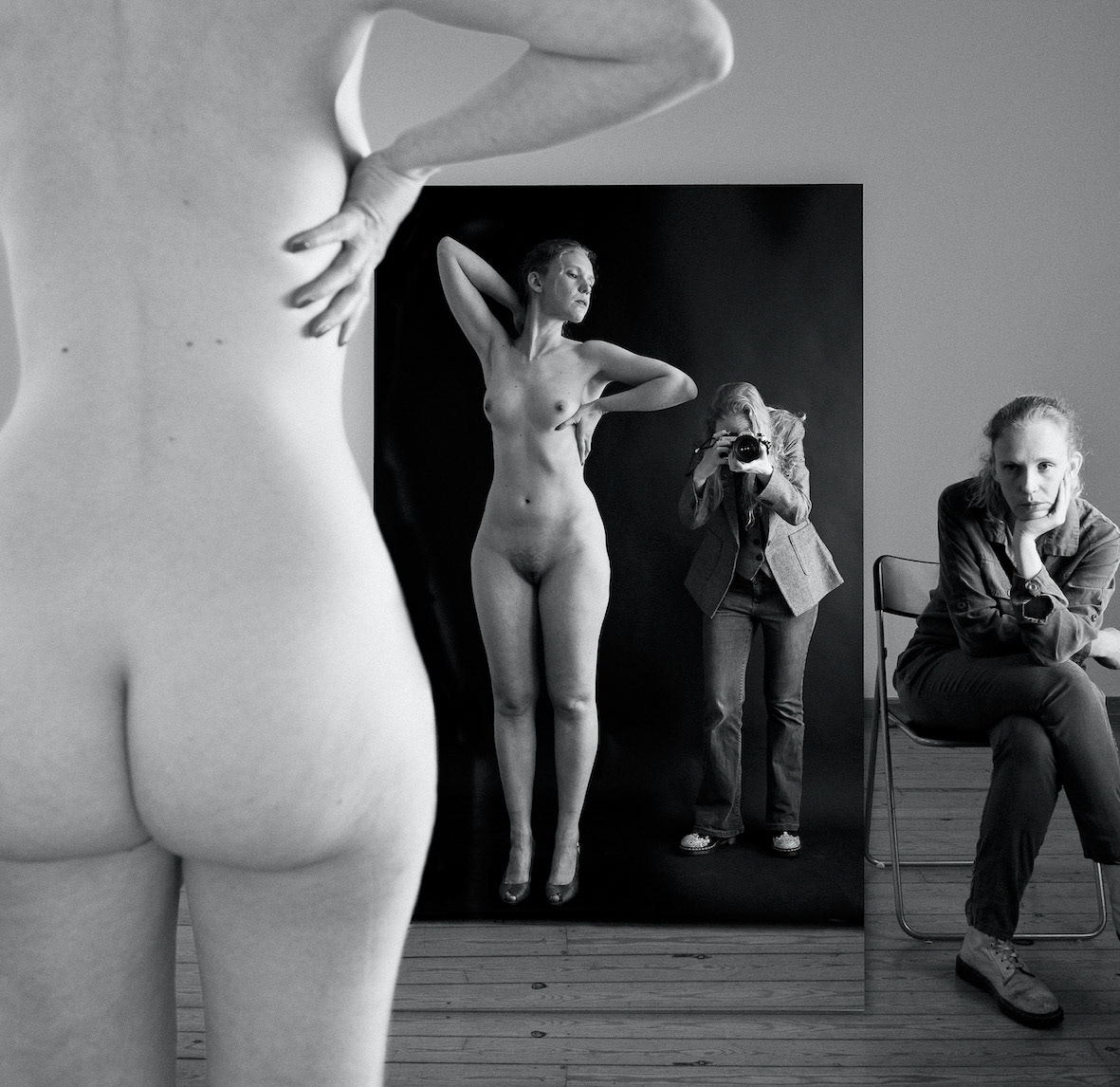 Self-portrait with Wife and Model
