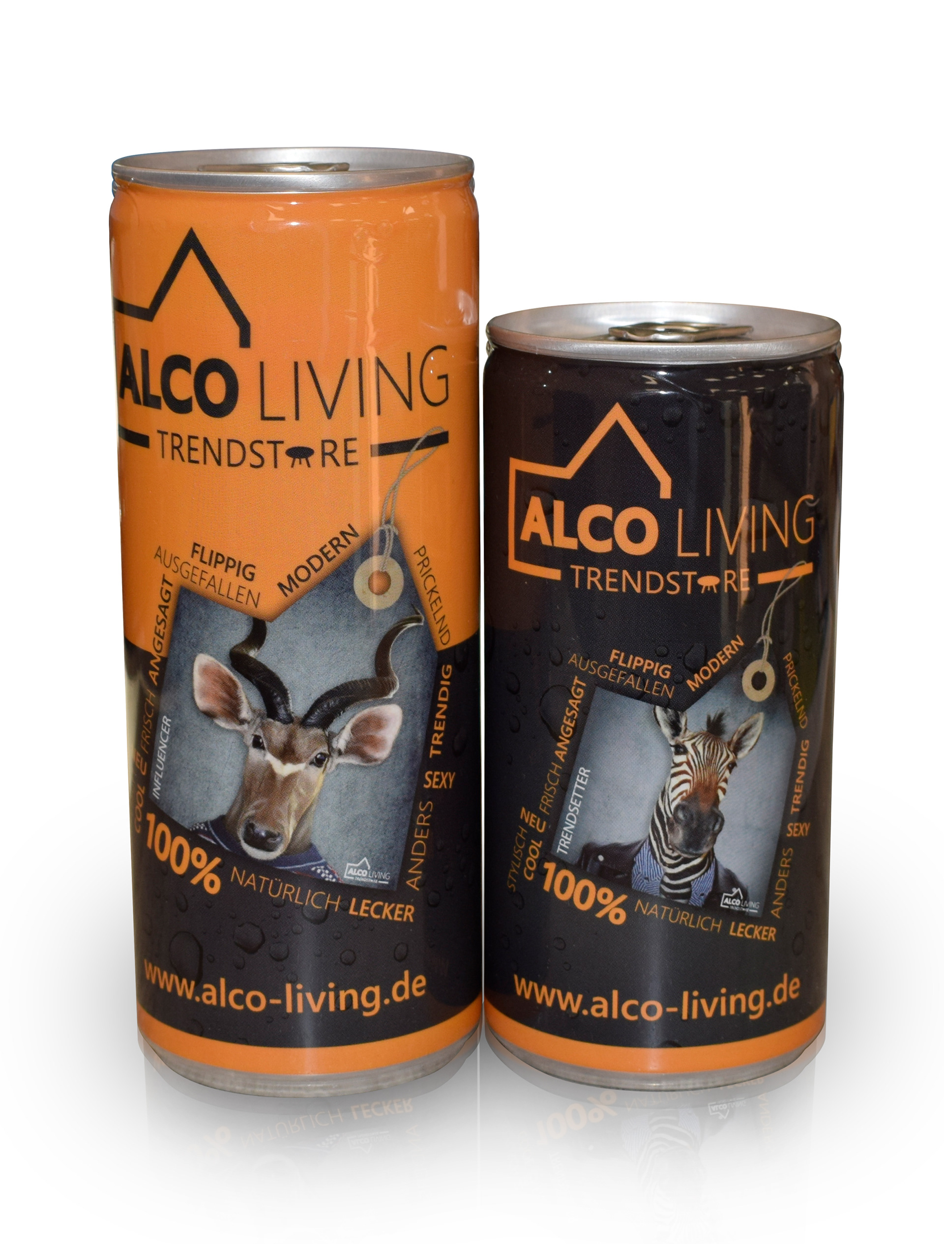 Getränkedosen für Alco Living