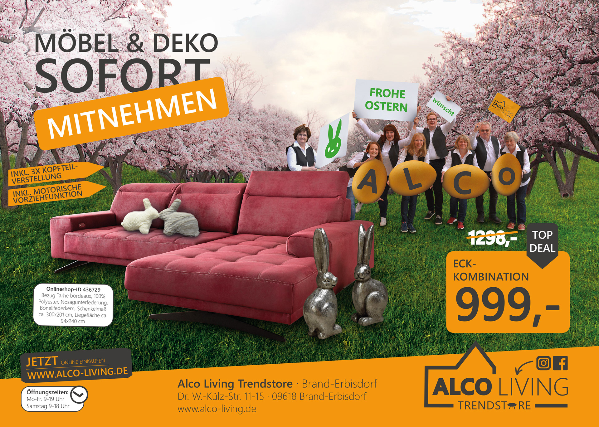 Radio InPuls Anzeige für Alco Living