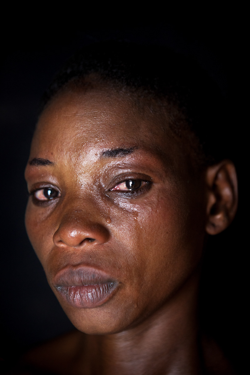 « After all of them had raped me, I went back home. I felt very bad and I was afraid to tell my husband. So I hid my bruised body. Several years later I noticed spots on my body, so I spoke to a doctor. I was diagnosed with AIDS. They warned my husband. They advised him to take care of me. But my husband hated me. He left me. Today I live alone with our children »