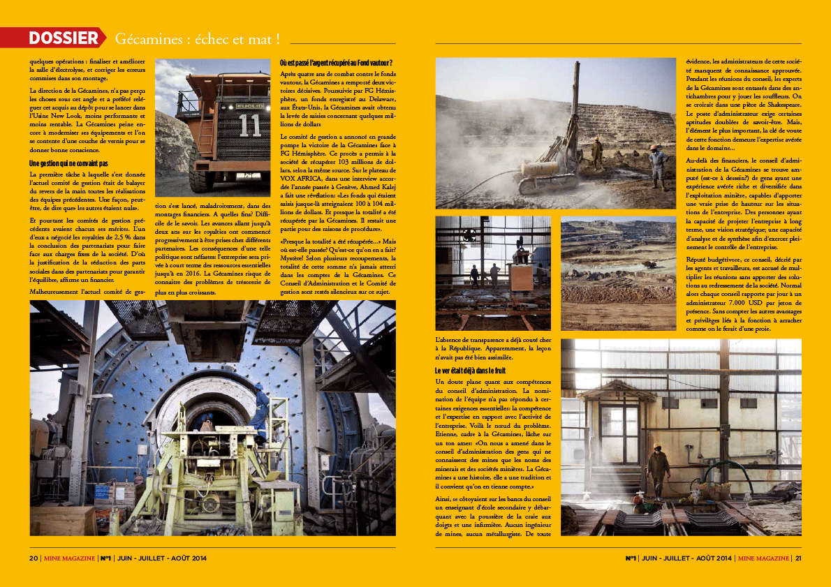 Mine Magazine n.1 - June 2014