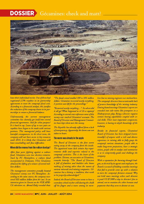 Mine Magazine n.1 - June 2014