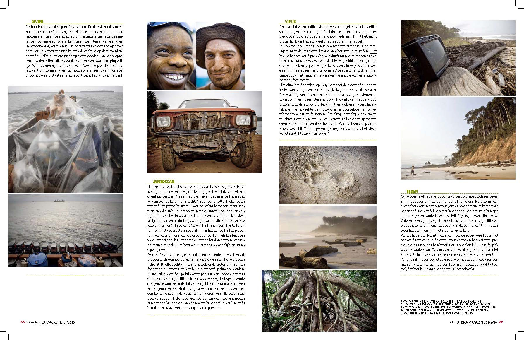 ZAM AFRICA MAGAZINE - March 2010