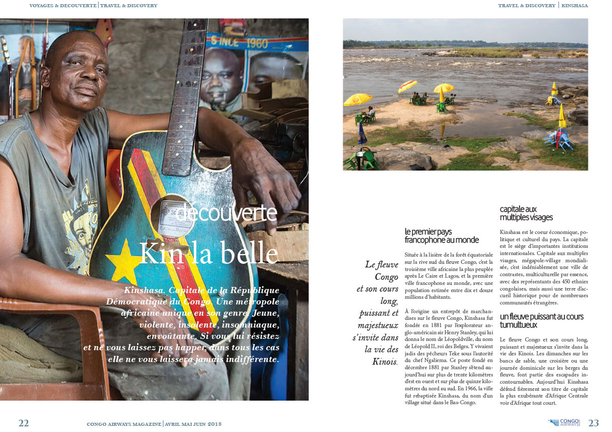 Congo Airways Magazine - April-June 2018