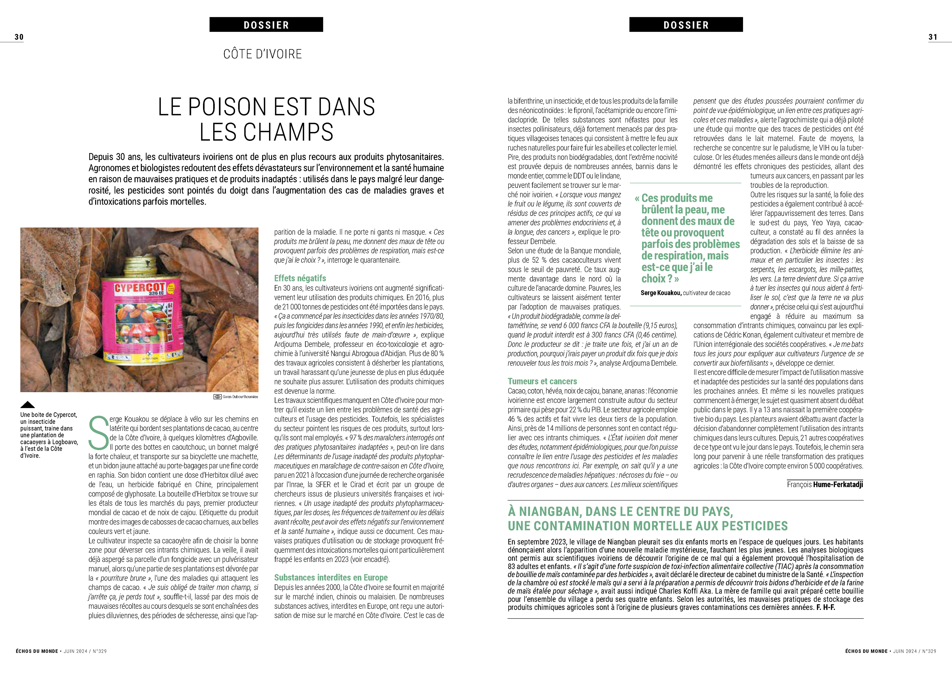 Echos du monde - June 2024
