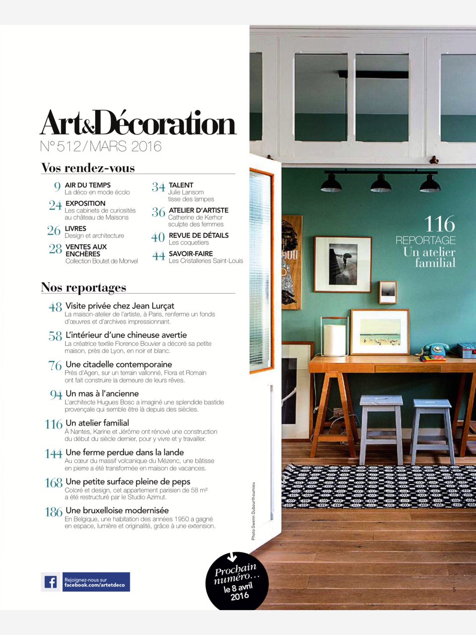 Arts & Décoration - March 2016