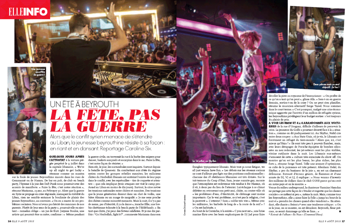 ELLE N°3528 - 9 August 2013