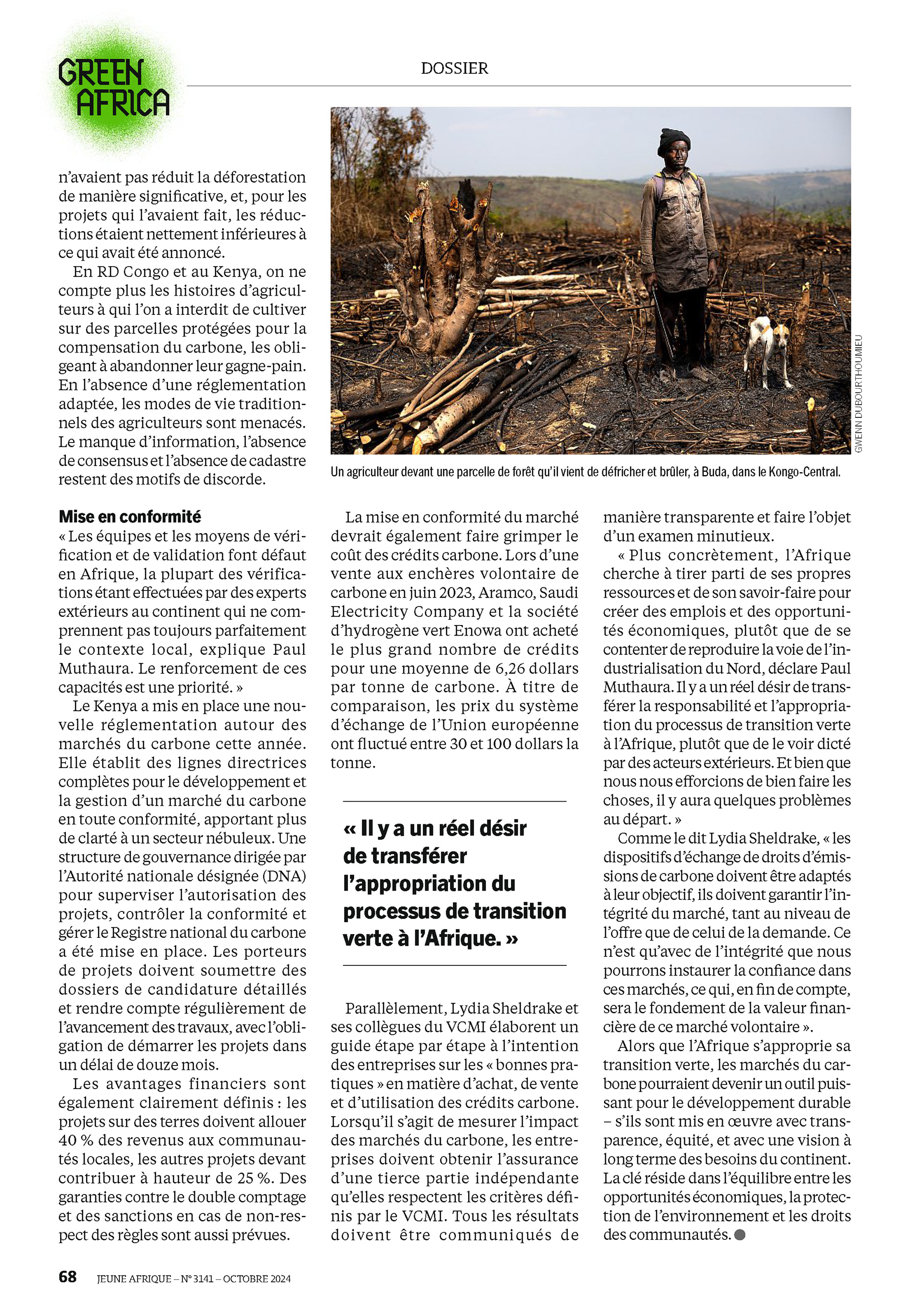 Jeune Afrique - October 2024