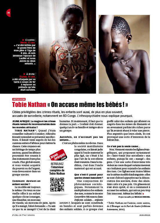 Jeune Afrique n°2786 - 1-7 June 2014