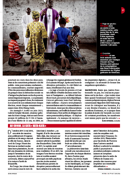 Jeune Afrique n°2786 - 1-7 June 2014