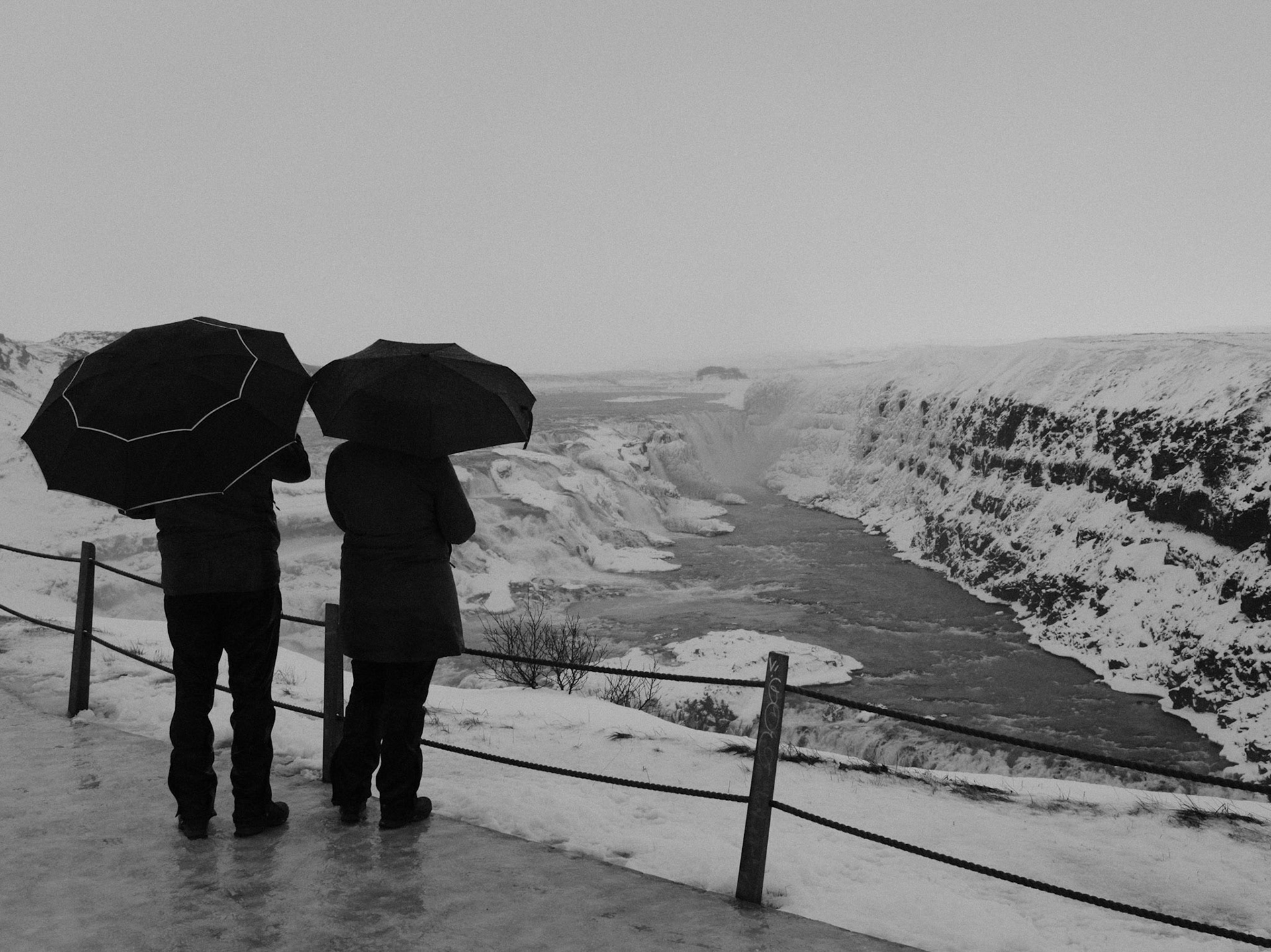Sightseeing / Gulfoss, Iceland / 2022 / Digital
