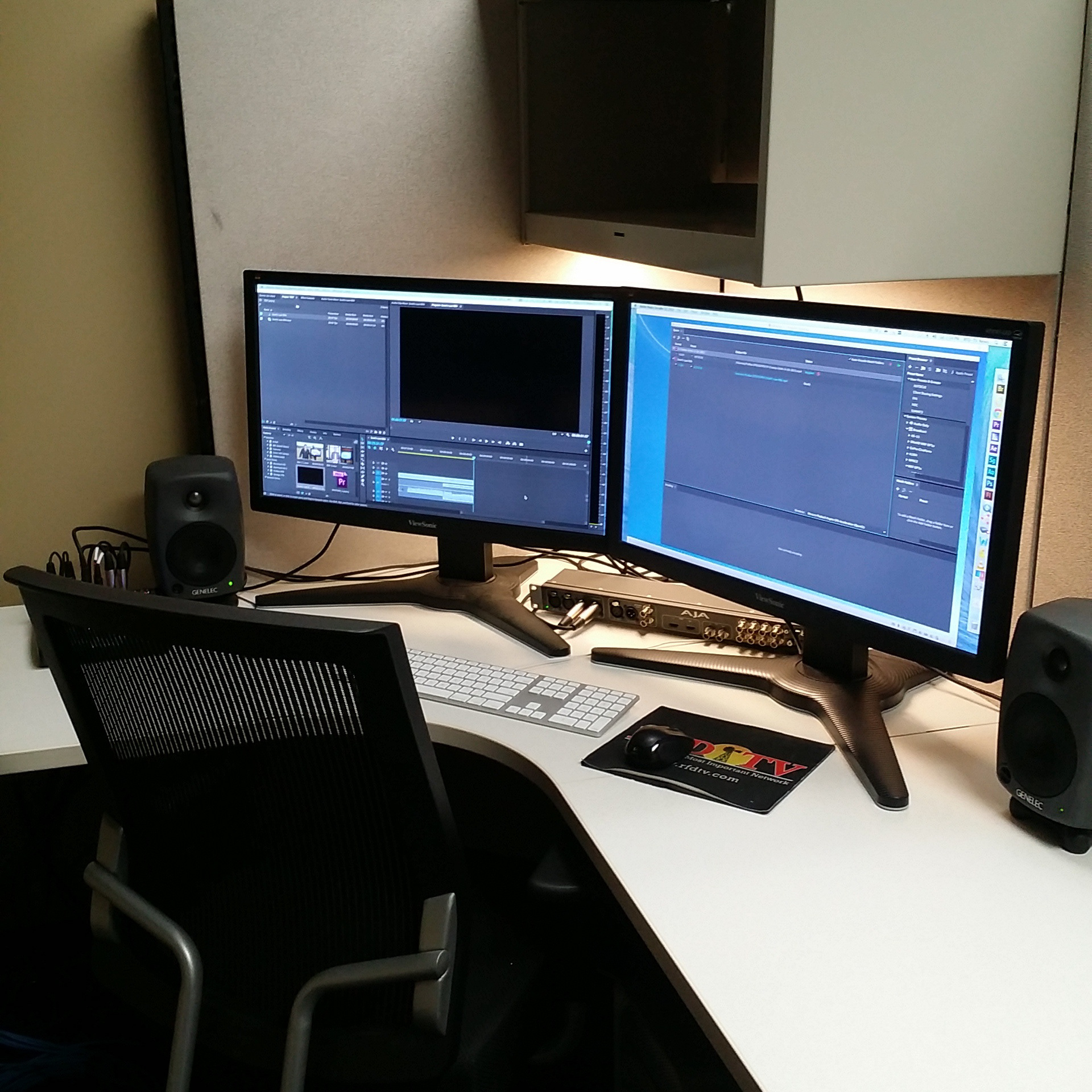 2017 My RFD-TV Grass Valley Editing Desk
