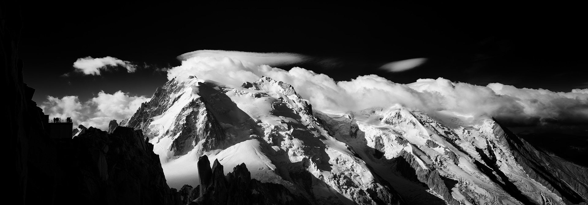 Montblanc Range, French Alps, France