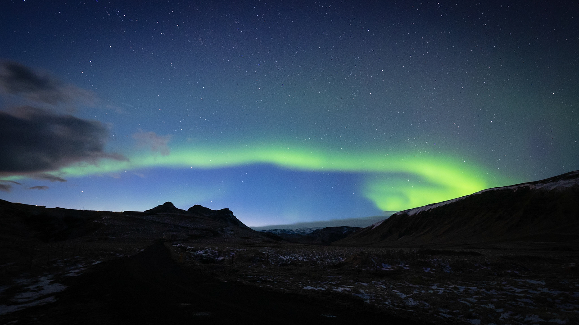 Northern Lights, Vík, Southern Iceland