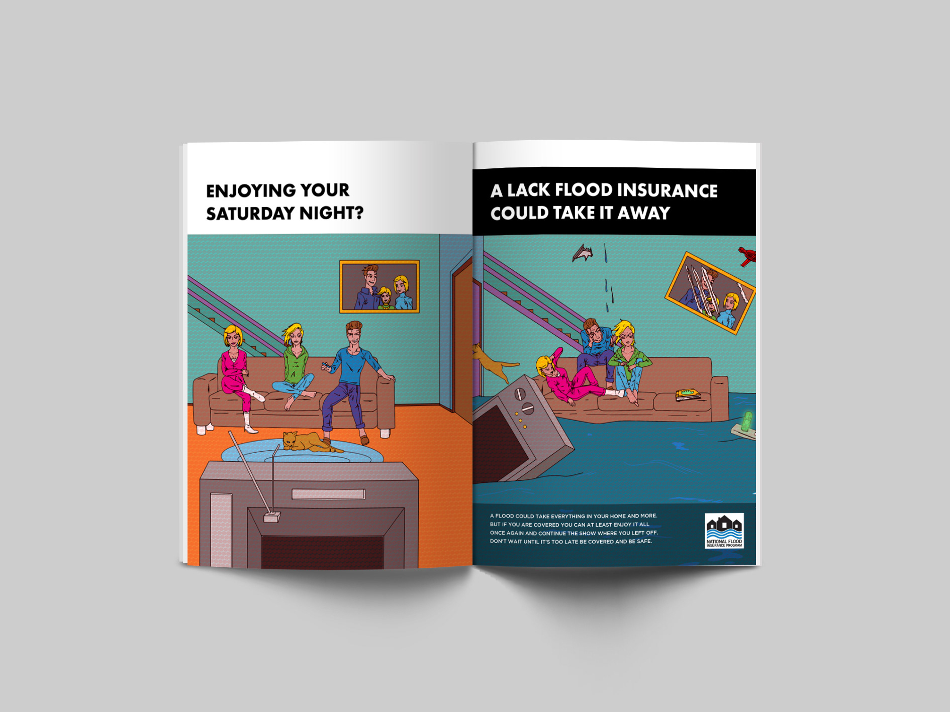 Flood insurance ad