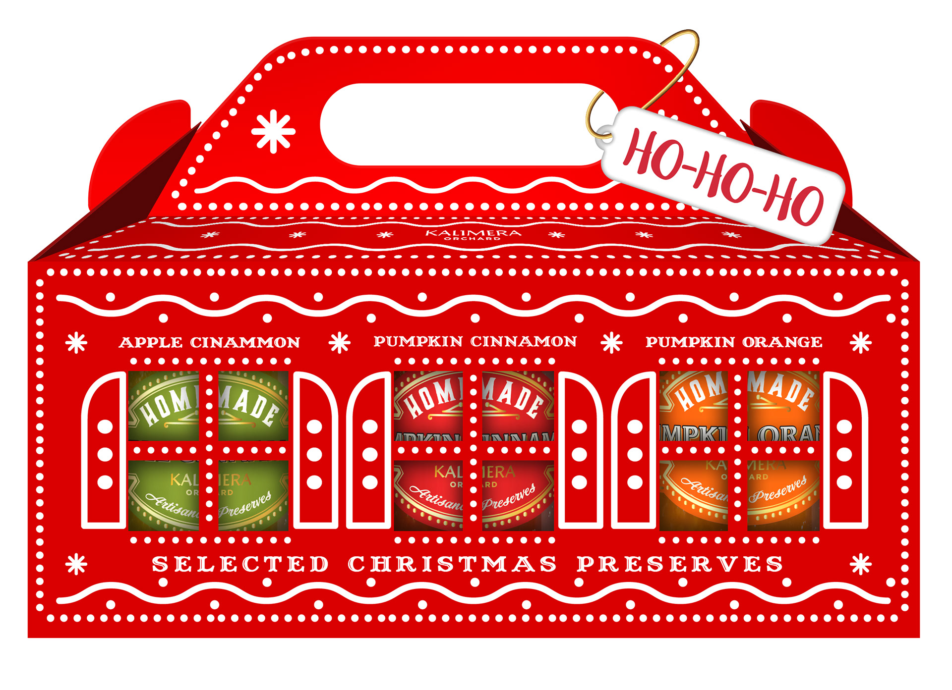 Giftable Holiday Preserves set