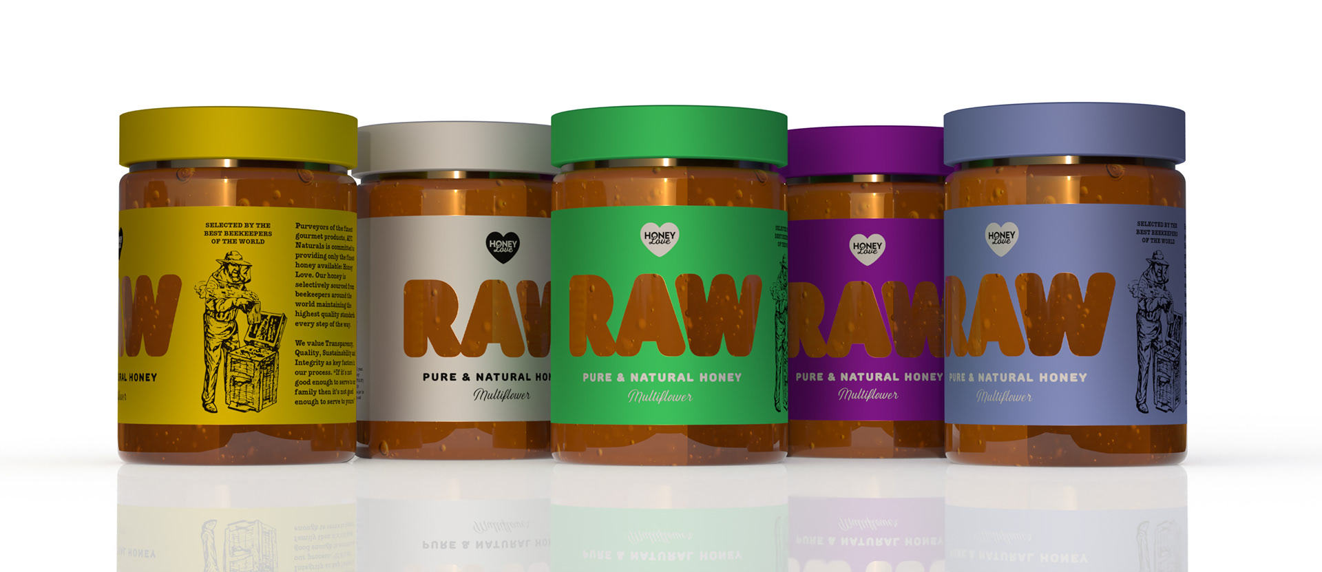 Honey Concept, Brand and Packaging creation