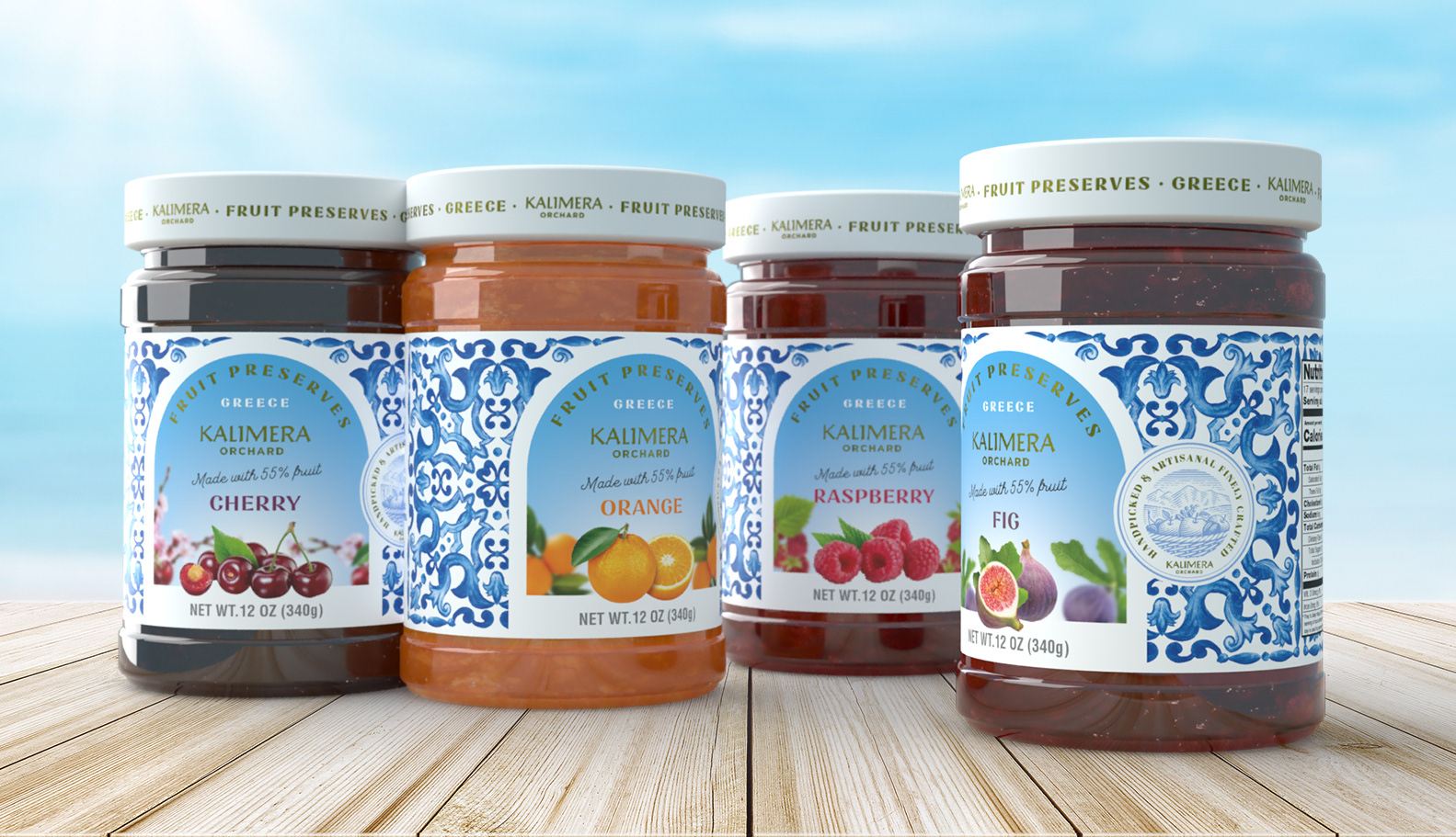 Packaging Creation, Design, Art direction and final artwork.