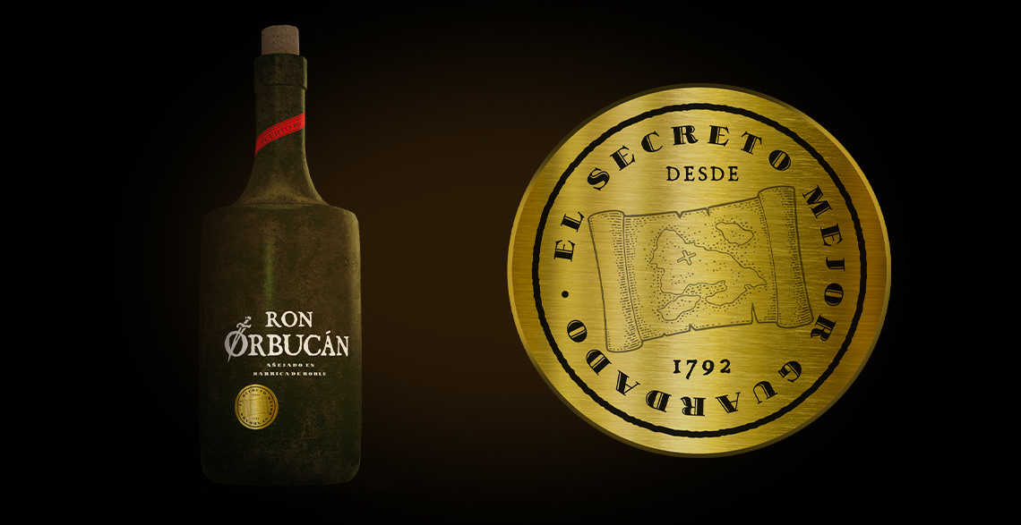 Rum Orbucán, packaging and brand concept for Bacardí: "the best secret ever kept"