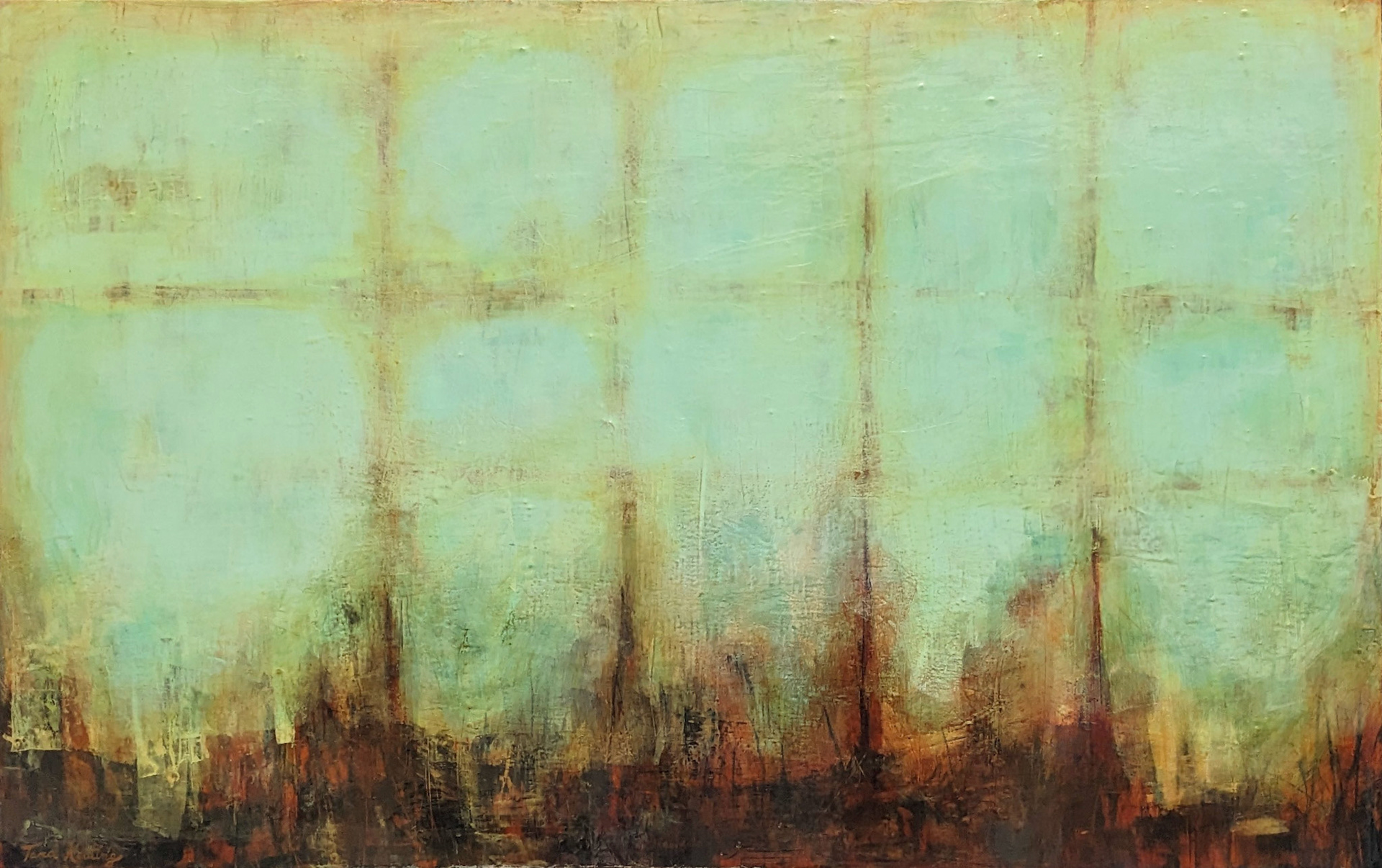 "Like A Memory," 48 x 30 inches, $4,000