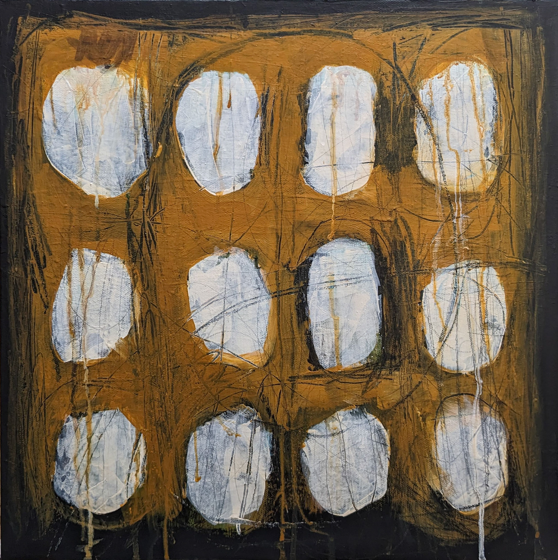 "Gridstone No. 1," 16x16 inches, $850