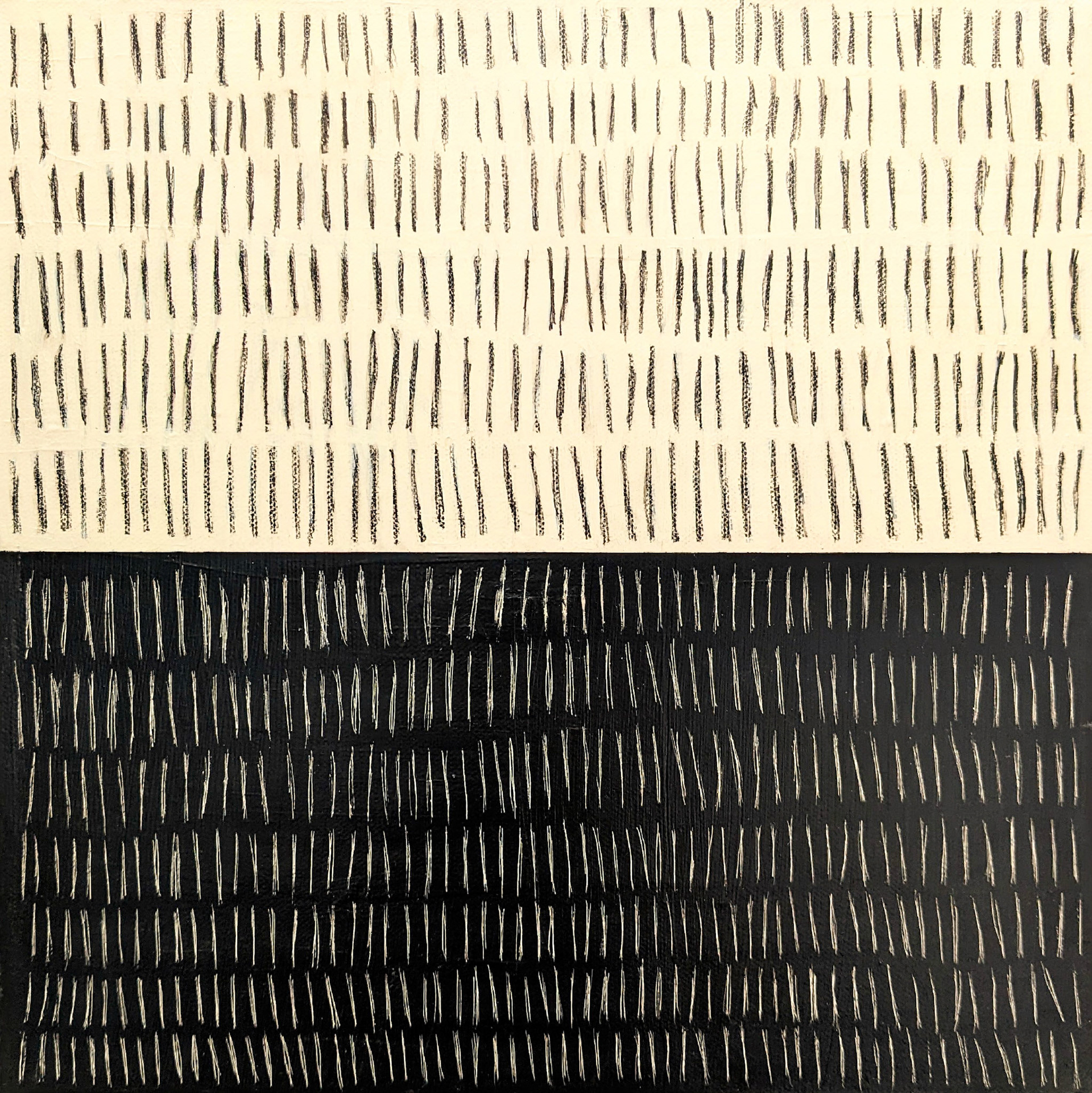 "Reversal," Mixed media on canvas, SOLD