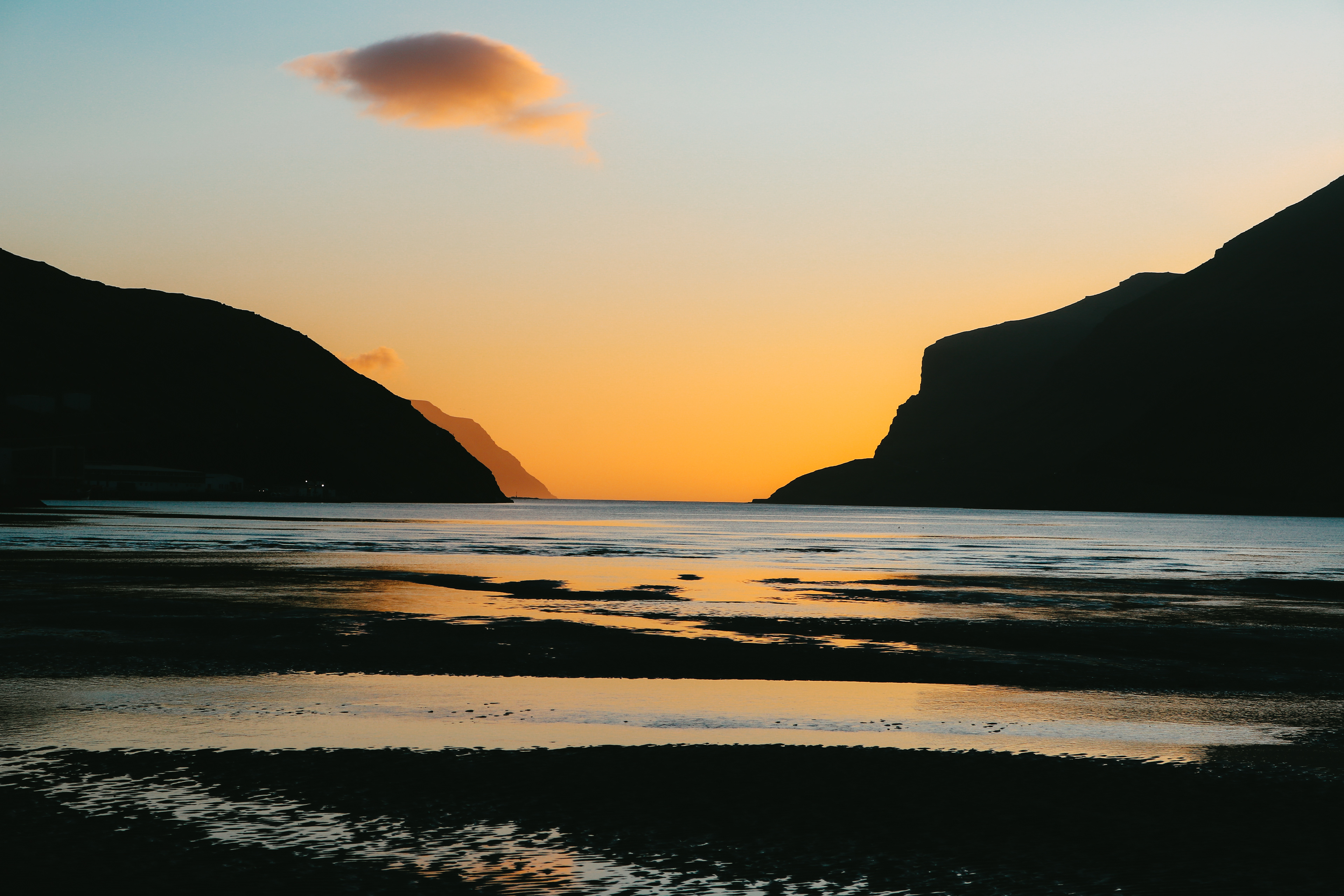 Sandavágur, Faroe Islands. 