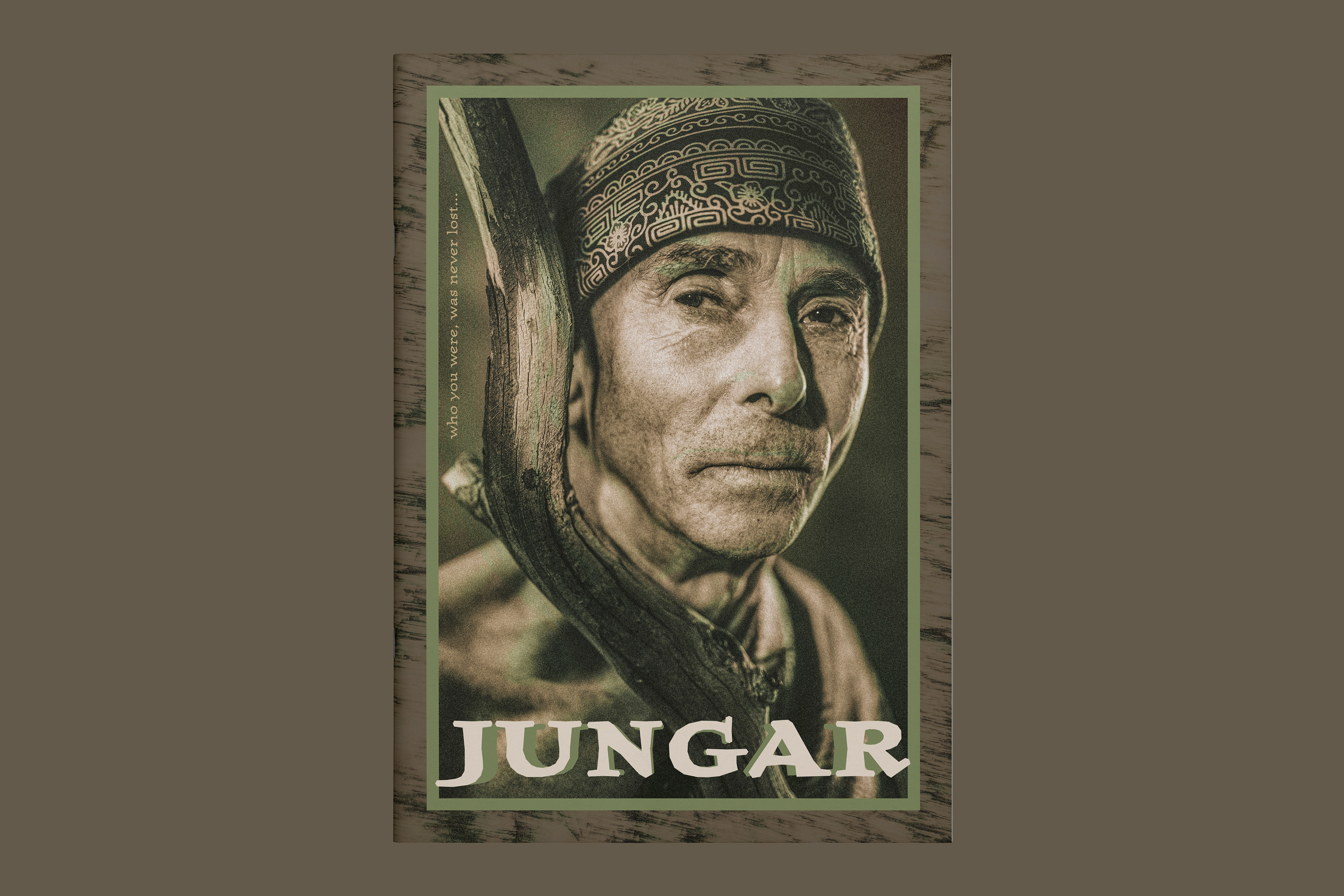 'Jungar' Mockup Front Cover