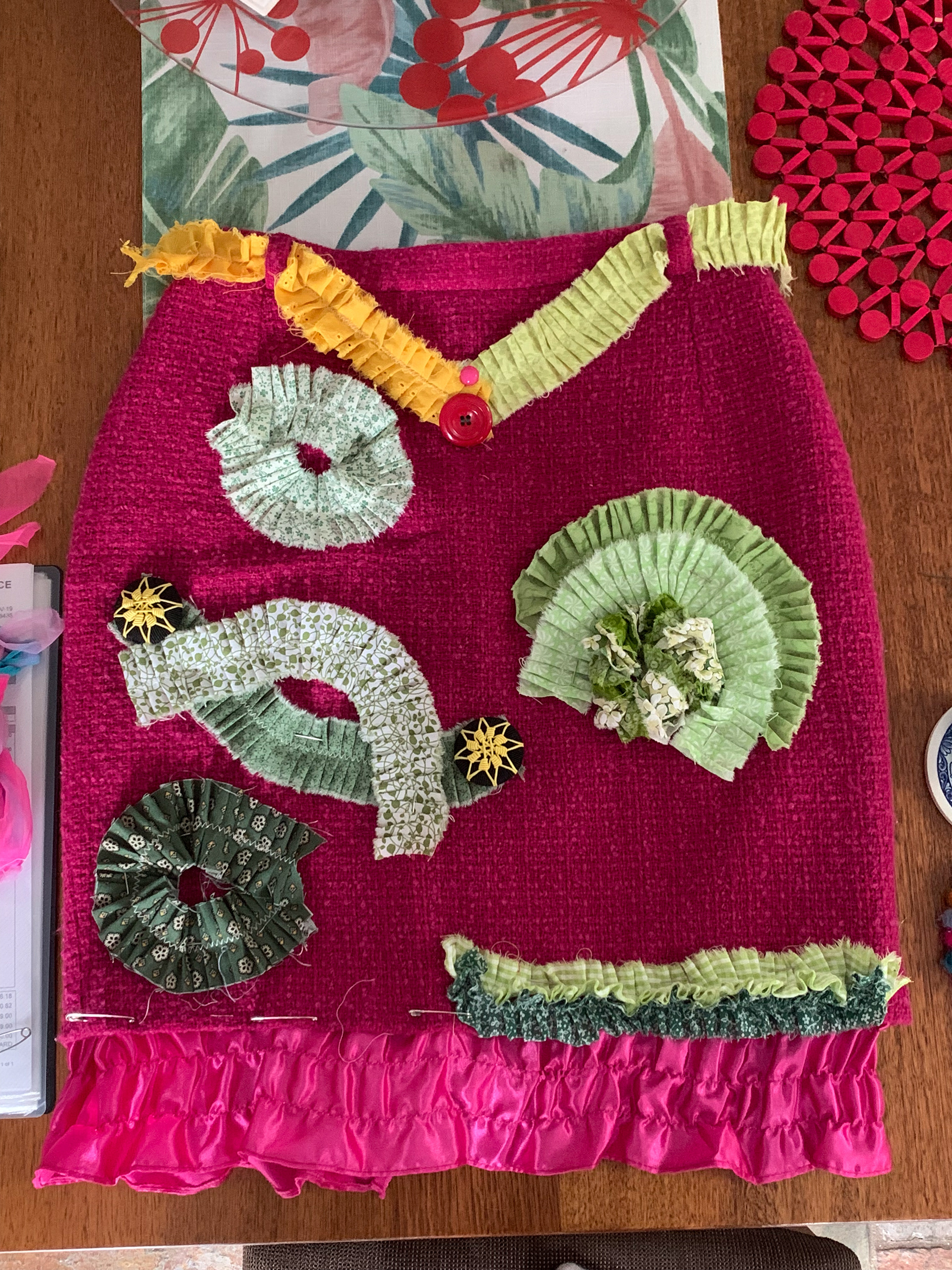 Making of the skirt #2