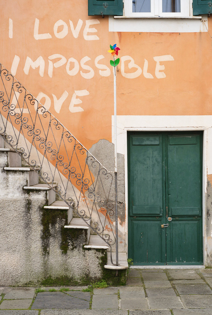 "I Love impossible love", Le Grazie, Portovenere