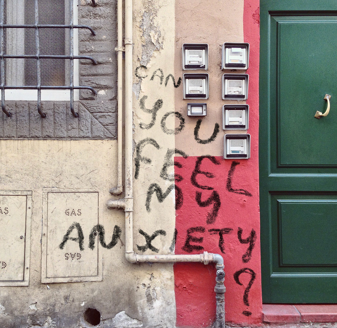 "CAN YOU FEEL MY ANXIETY?", Lucca