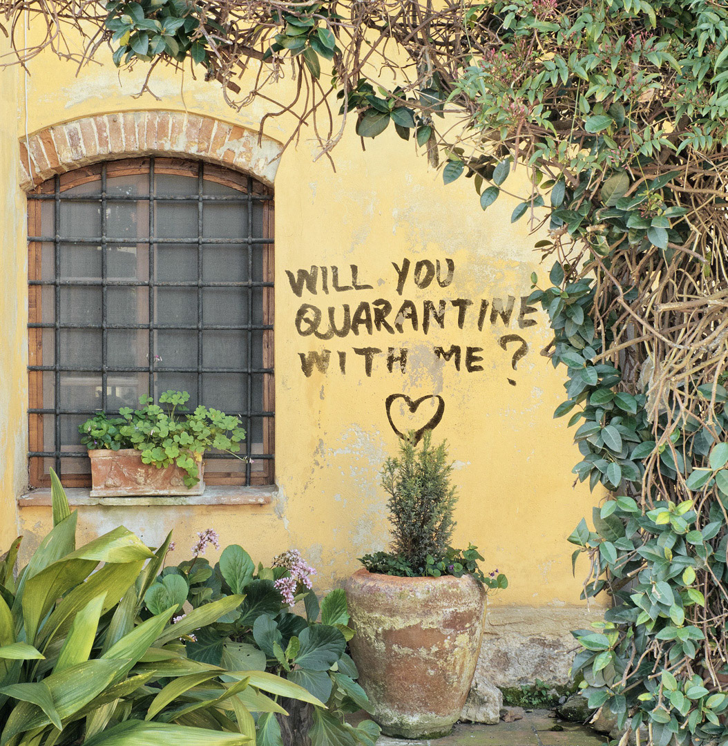 "WILL YOU QUARANTINE WITH ME?", Ghezzano