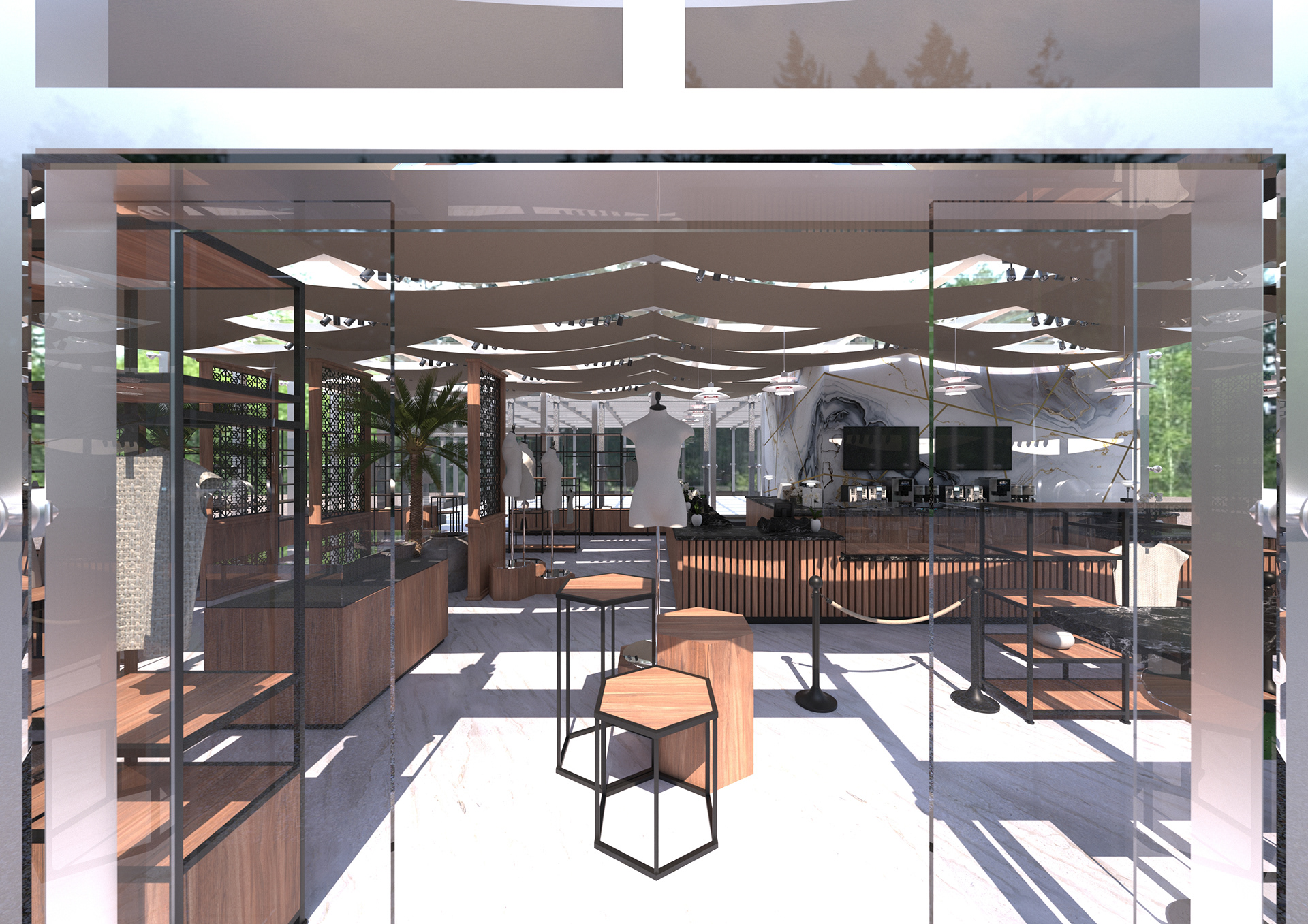 Sheikh Zayed Grand Mosque - Retail Store Concept