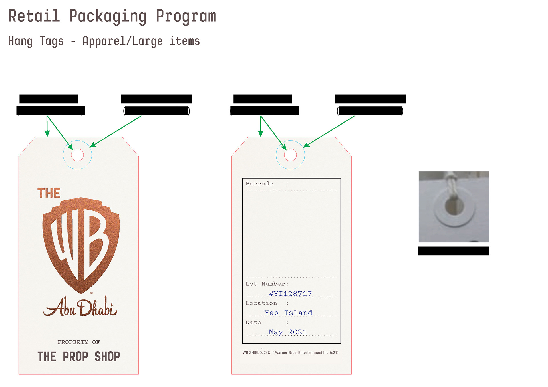 WB Hotel - Packaging