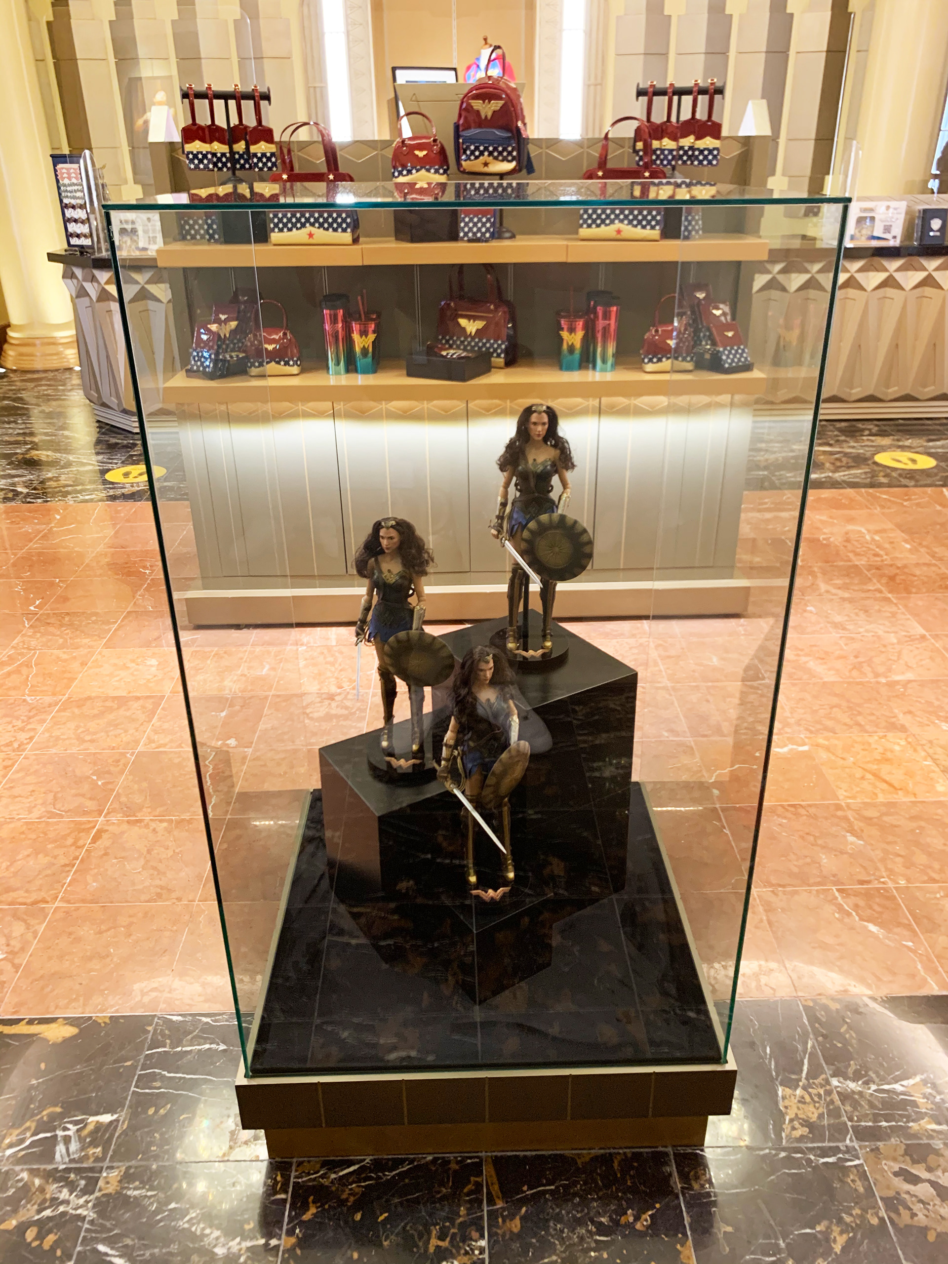 Wonder Woman Merchandise Display
