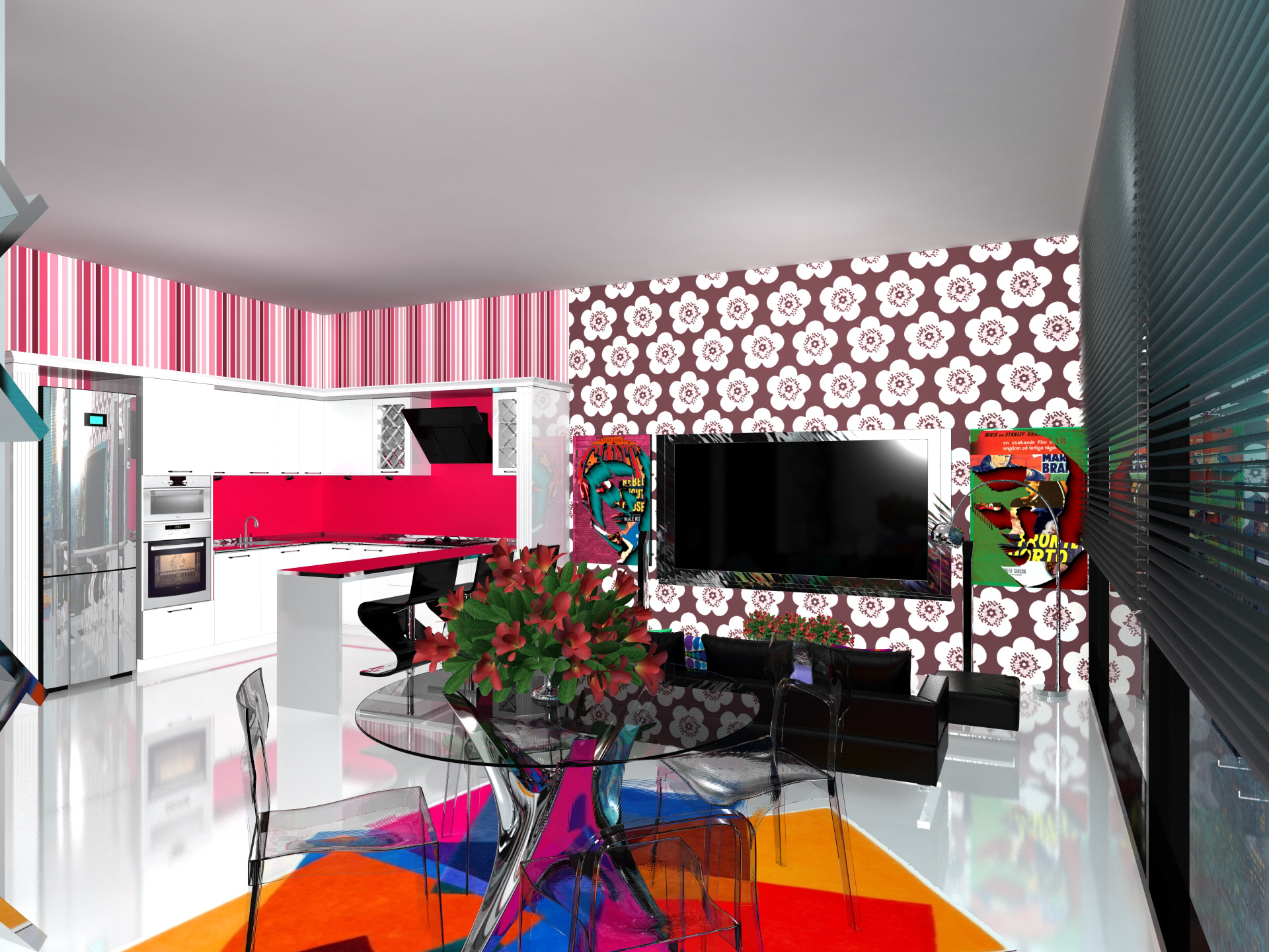 Nirvana - Studio Apartment Concept (Rendering)