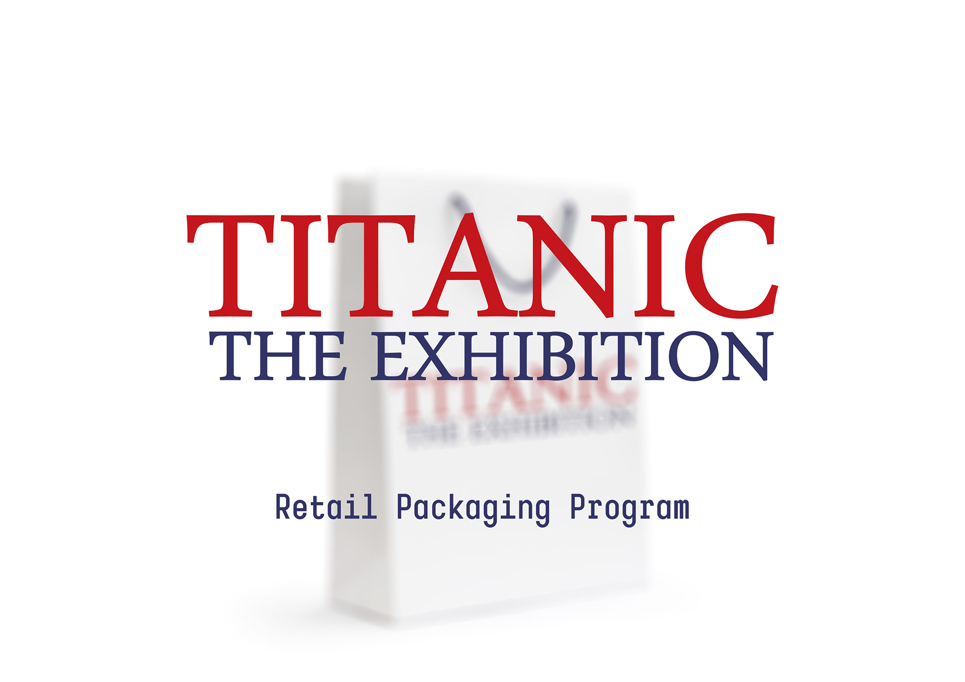 Titanic: The Exhibition - Packaging